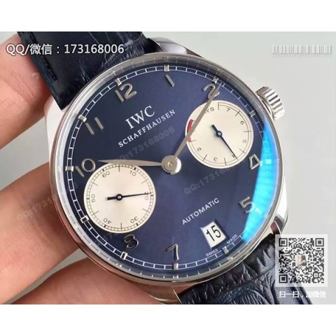IWC 레플리카 시계 포르투갈 시리즈 블루판 IW500112 하이엔드급 미러급 SA급 S급 고퀄리티